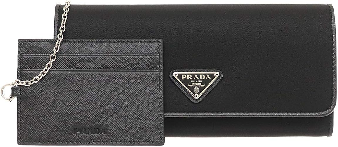 Amazon プラダ Prada 財布 長財布 1mh132 074 ネロ テスート ナイロン サフィアーノ トライアングル ロゴ フラップ ウォレット カードケース付き レディース ブランド 並行輸入品 Prada プラダ 財布 Amazon プラダ Prada 財布 長財布 1mh132 074 ネロ テスート ナイロン サフィアーノ トライアングル ロゴ フラップ ウォレット カードケース付き レディース ブランド 並行輸入品 Prada プラダ 財布