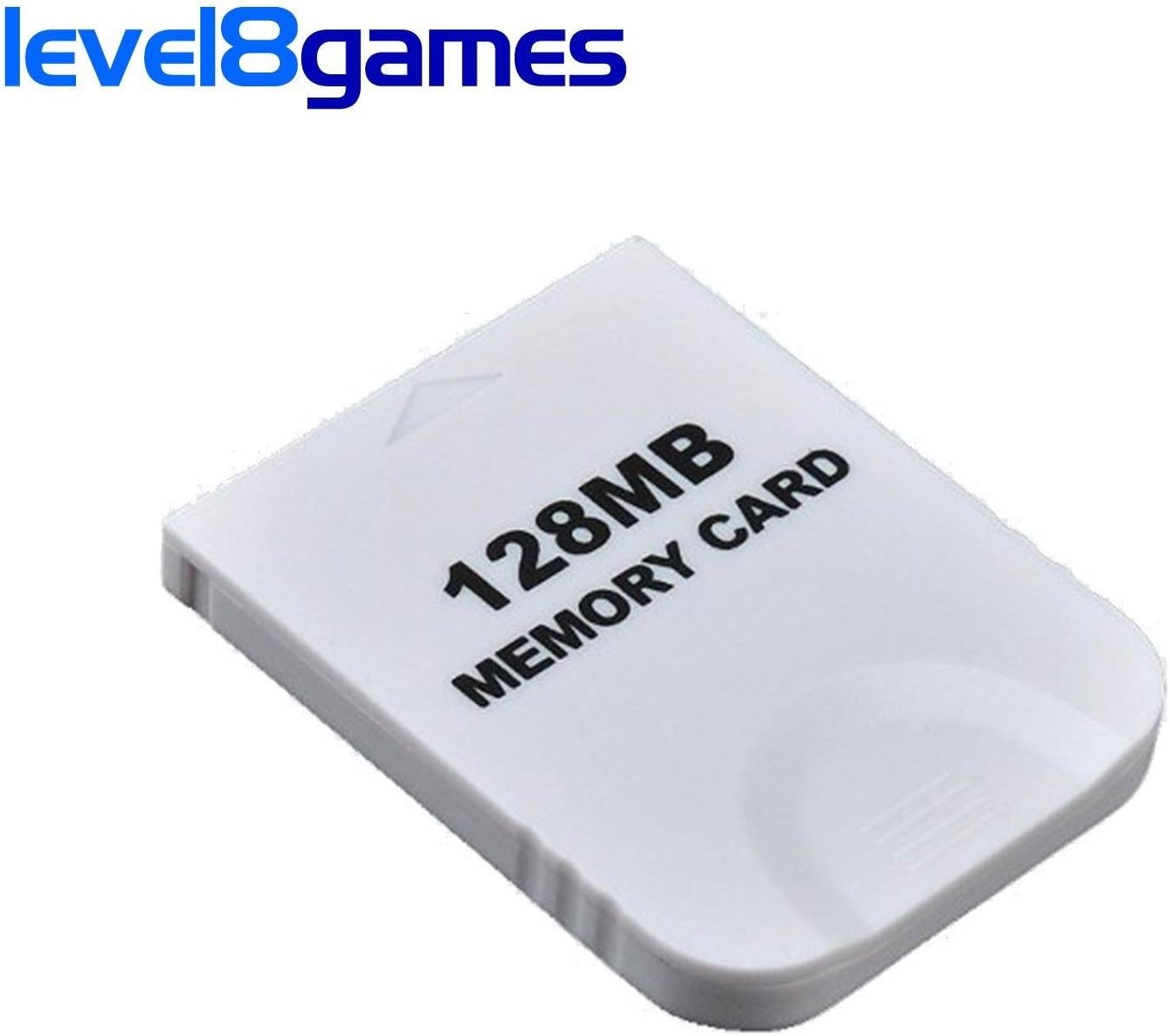 128MB White Memory Card for Nintendo GameCube Wii (Brand New)
