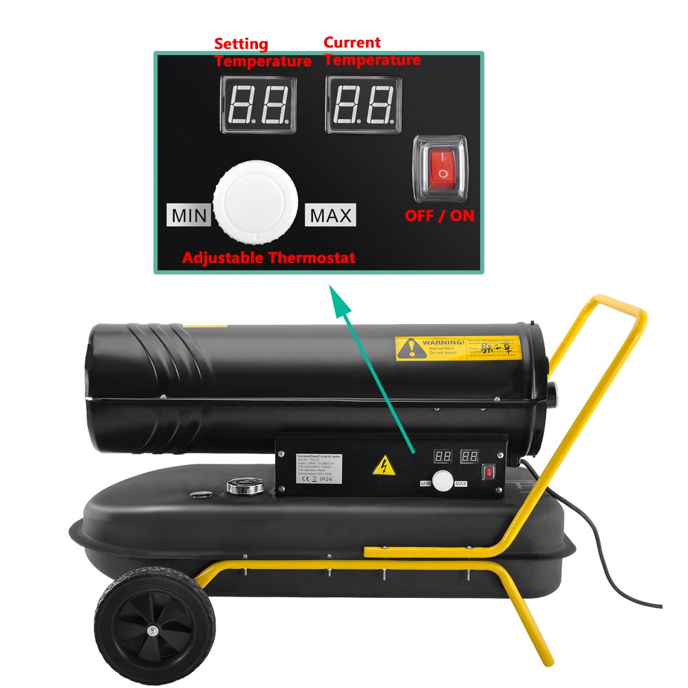 Buy MODERN LIFE 30kW / 103,000BTU Industrial Keprosene Diesel Paraffin