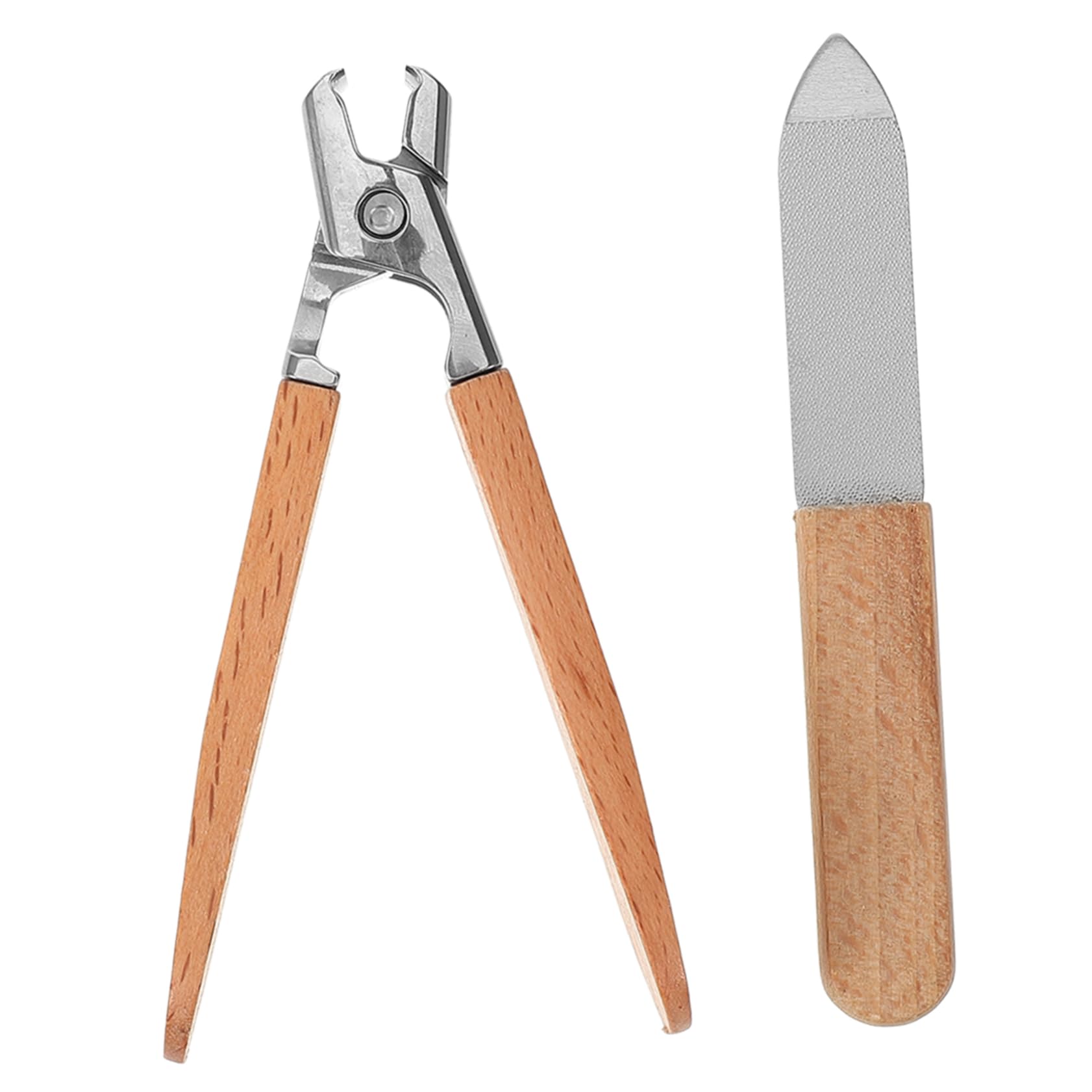 Healeved Nail Care Kit 6 Essential Tools Professional Manicure Set Travel Size Nail Clippers for Women Men