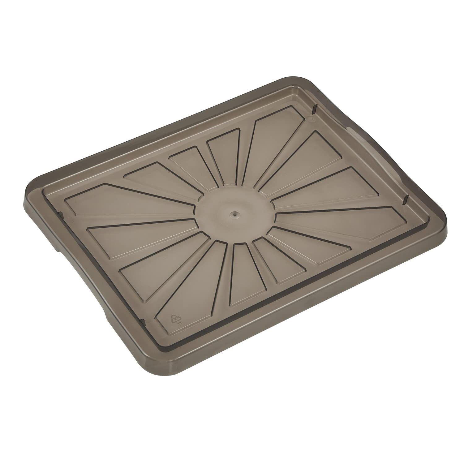 keeeper Lid for Franz Storage Box, 35 x 27 cm, For Multi-Box M, Franziska, Crystal Grey
