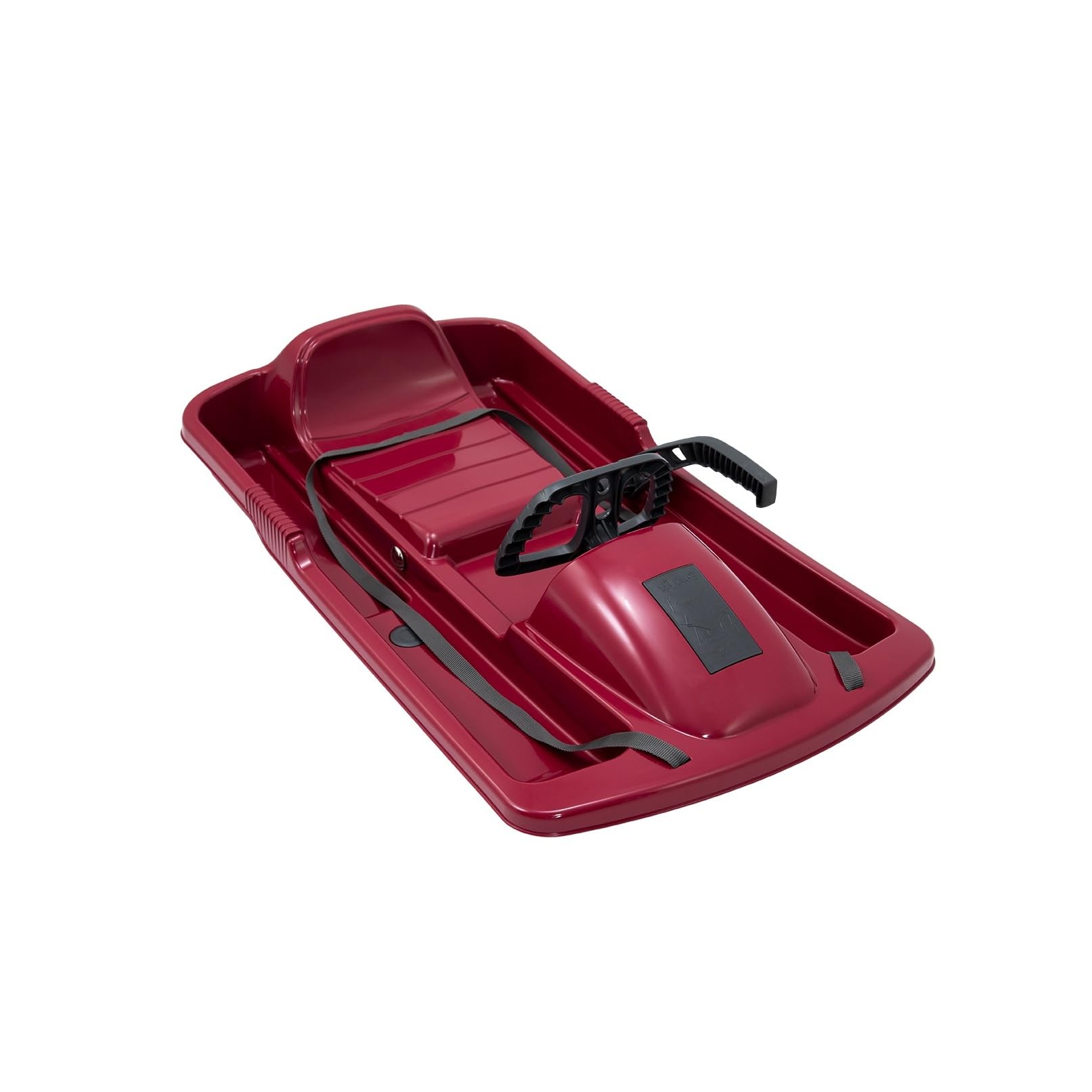 KHW | Lenkschlitten Snow Fox | Nordic Berry | TÜV-geprüft | Made in Germany | ausgefeiltes Lenksystem & griffsicheres Lenkrad | kälte- und lichtbeständiger Kunststoff | der Hingucker auf jeder Piste