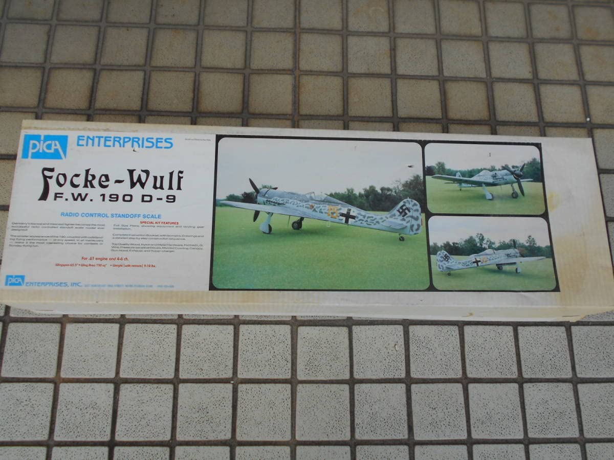 PICA ドイツ Focke Wulf フォッケウルフ Fw190 D-9 大型 エア