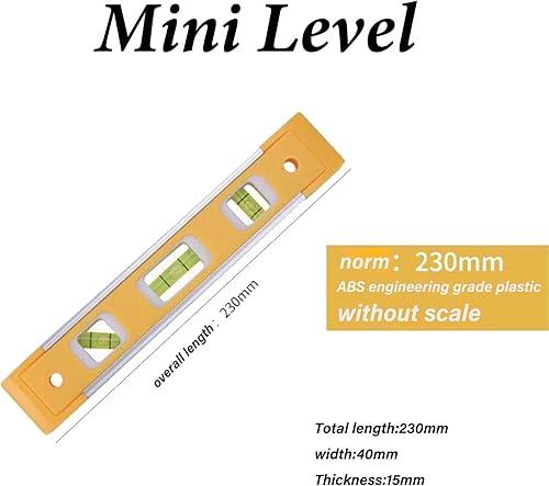 Miniatura 6 de Regla de nivelación profesional herramienta precisa y versátil para mediciones de precisión