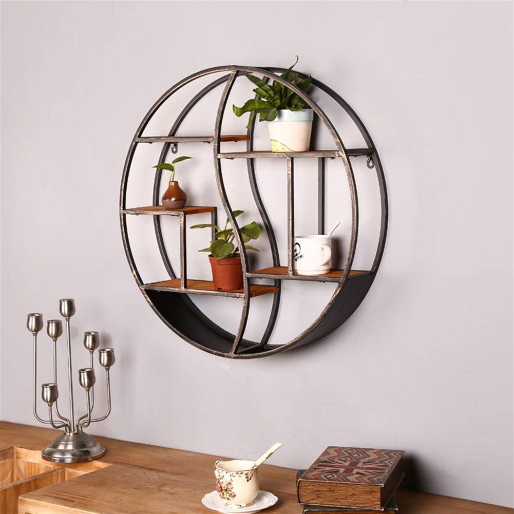 Étagère murale ronde pour ranger et décorer votre chambre ou bureau