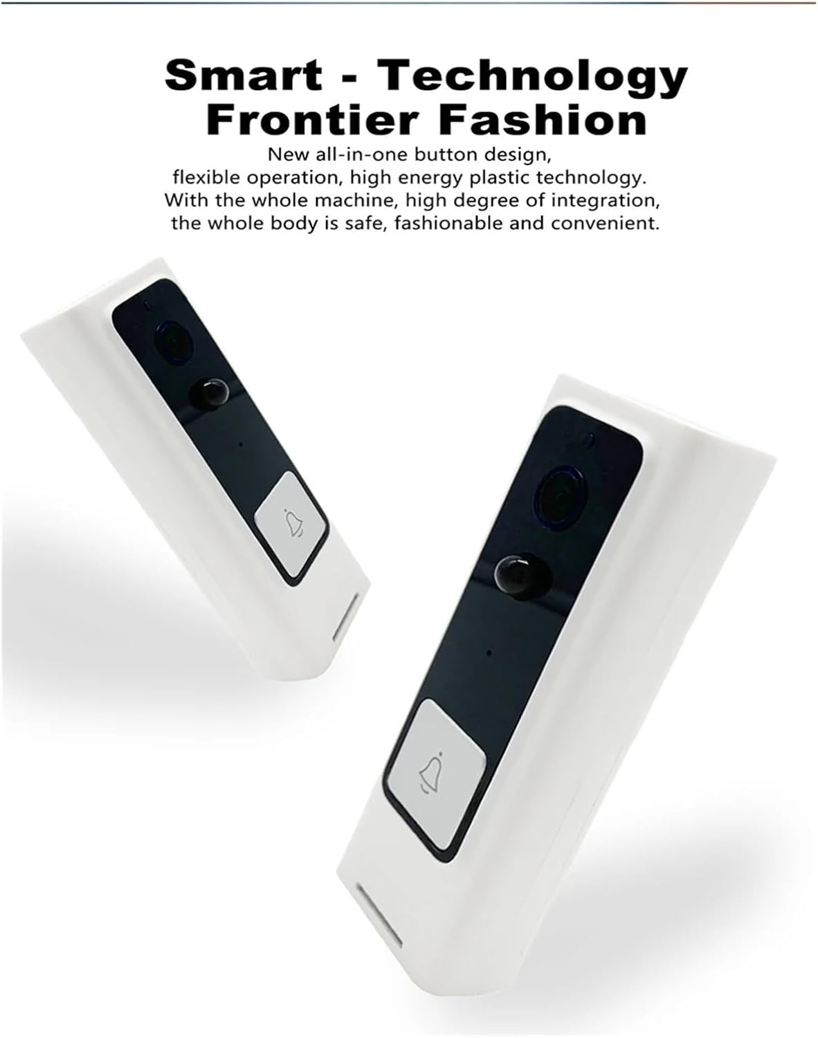 Wireless WiFi Doorbell Video Intercom Visual Viewer Work with Tuya Smart Life Door Phone(100 PCS)