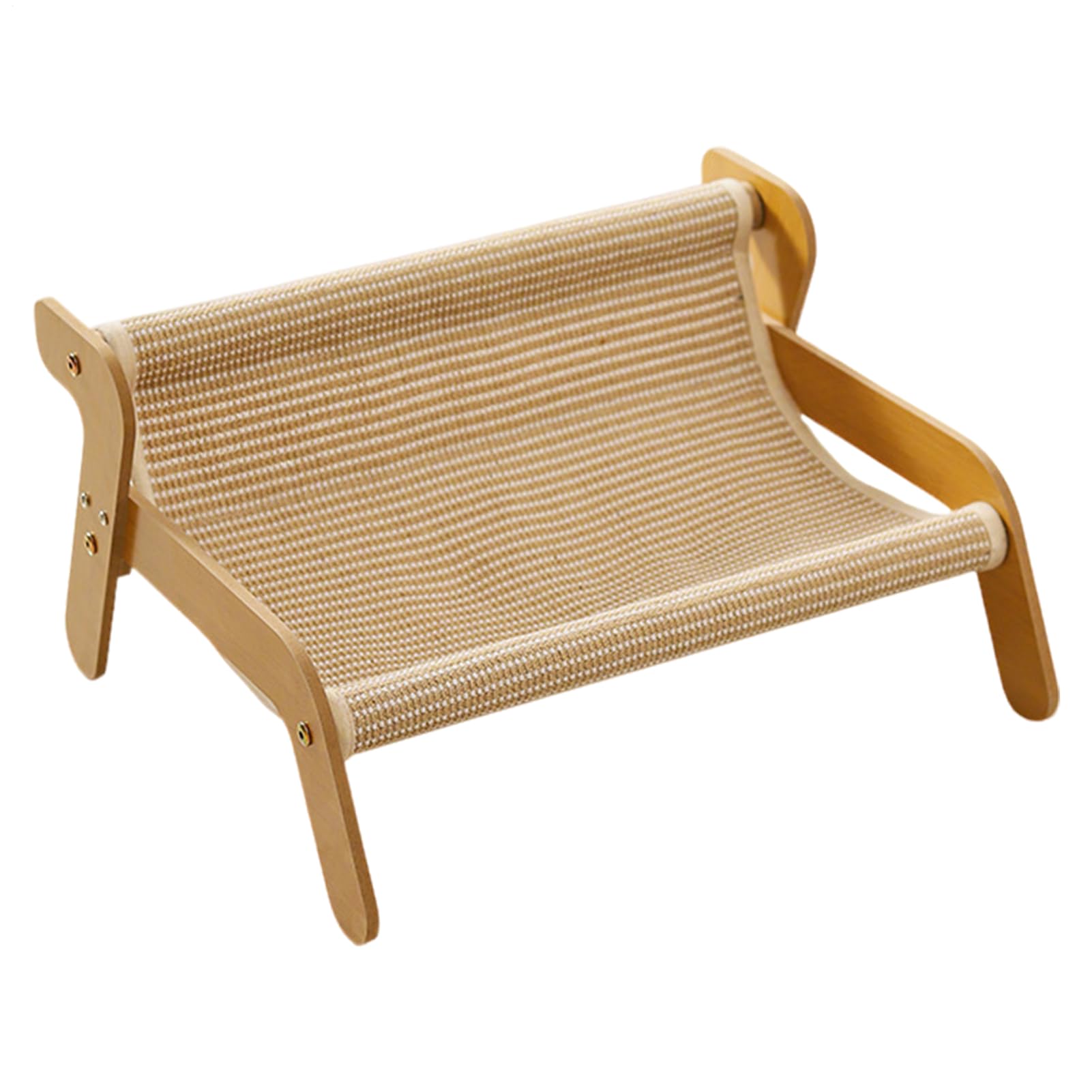 Lit de grattement pour chat compact 54x44x28cm idéal pour l'entretien des griffes