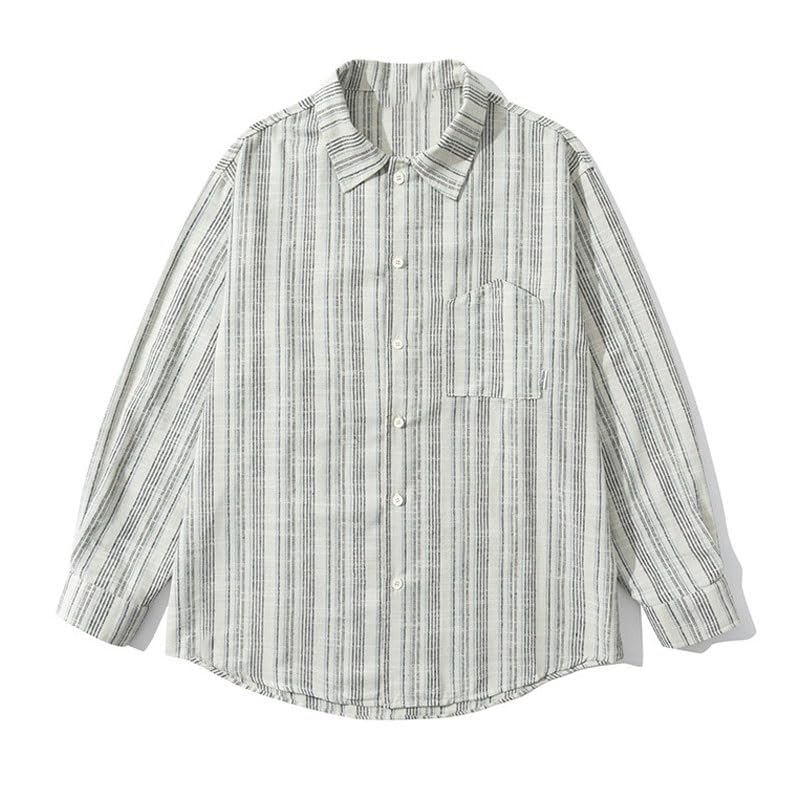 Chemise décontractée à manches longues pour le bureau et les loisirs