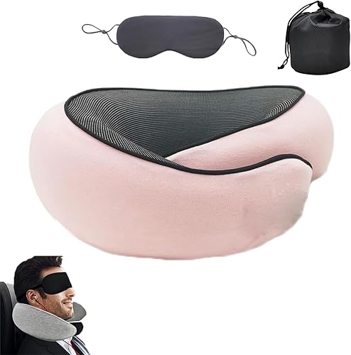 VGHTUWF Wander Plus - Almohada de viaje, almohada de cuello Wander Plus, almohada de cuello Wander Plus, almohada de viaje de espuma viscoelástica