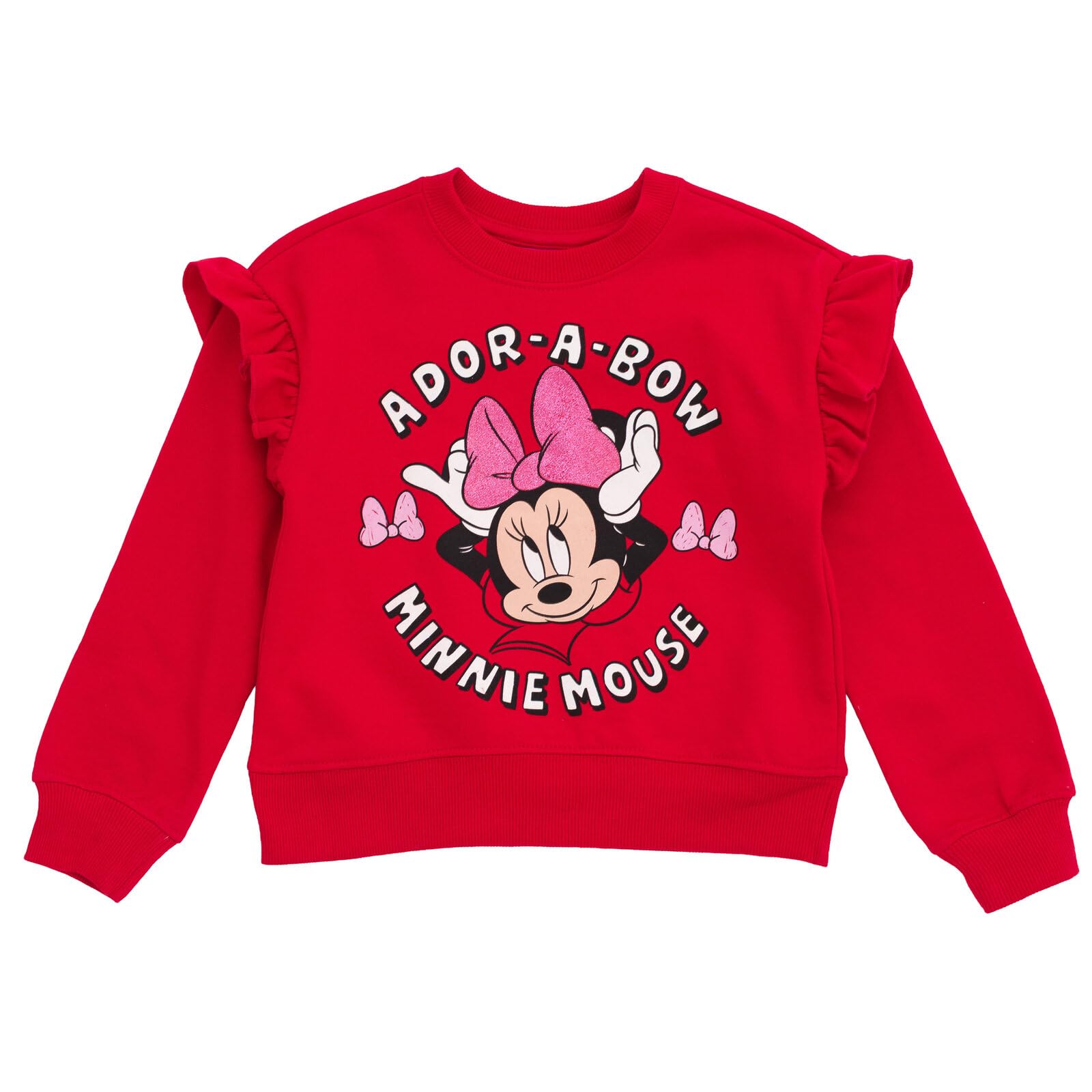 Disney Set di felpa e pantaloni in pile per bambini grandi (12 mesi - 14-16)