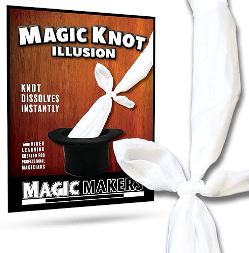 Magic Makers Ilusión de nudo mágico - Slydini Silks
