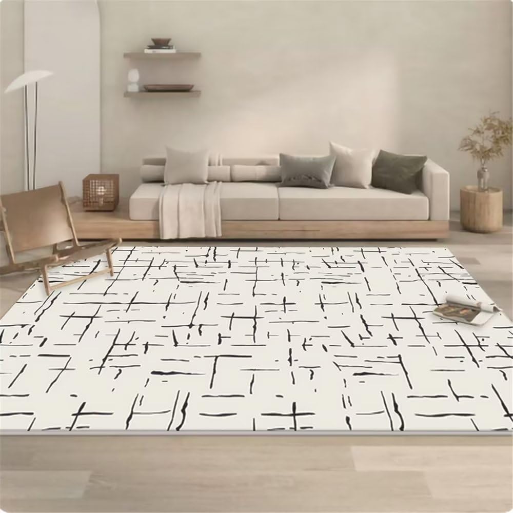 Tapis salon gris lavable en machine pour éliminer les taches du quotidien