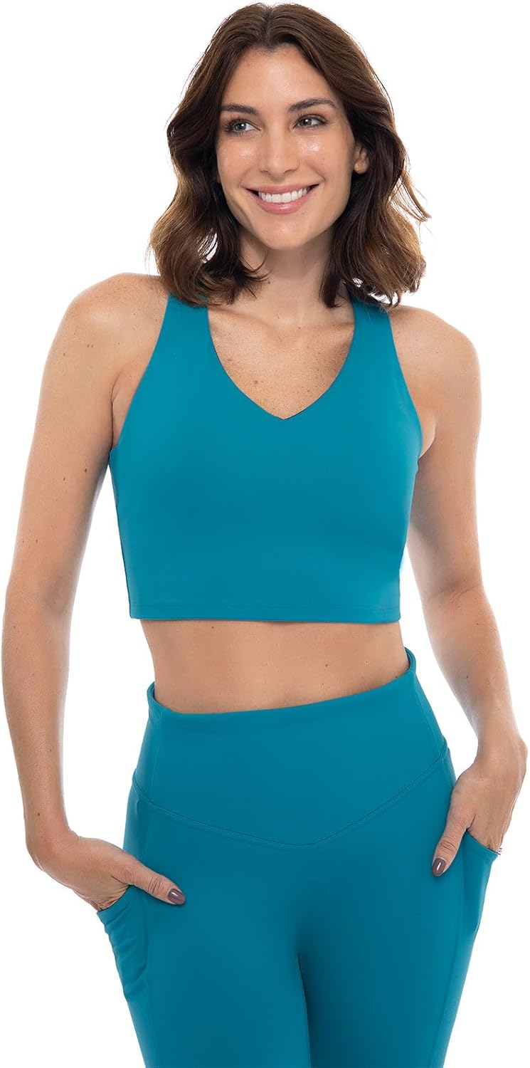 Long Line Sports Bra - UPF 50+ Sun Protection - Ananda