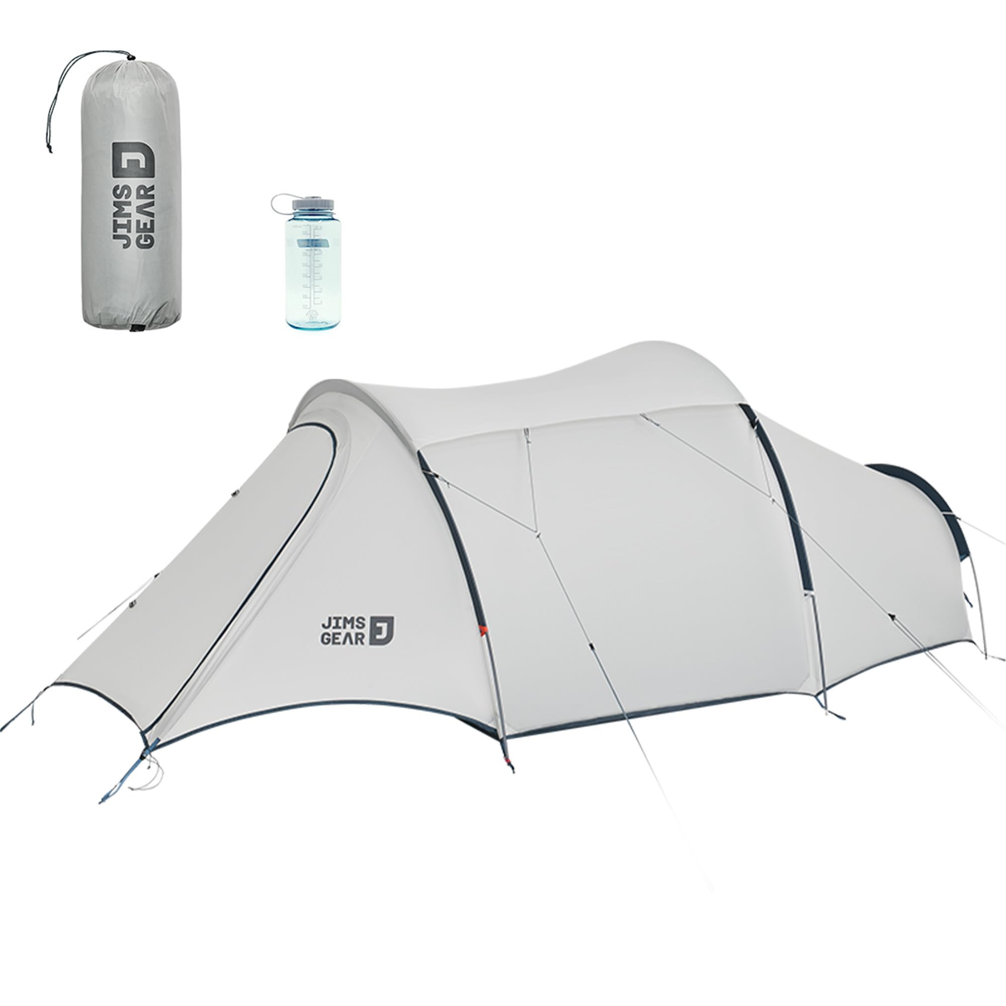 Naturehike Daban namiot turystyczny z plecakiem, ultralekki namiot turystyczny (1 kg), konstrukcja tunelowa, namiot pojedynczy/podwójny, nadaje się do całorocznego użytku na świeżym powietrzu, idealny