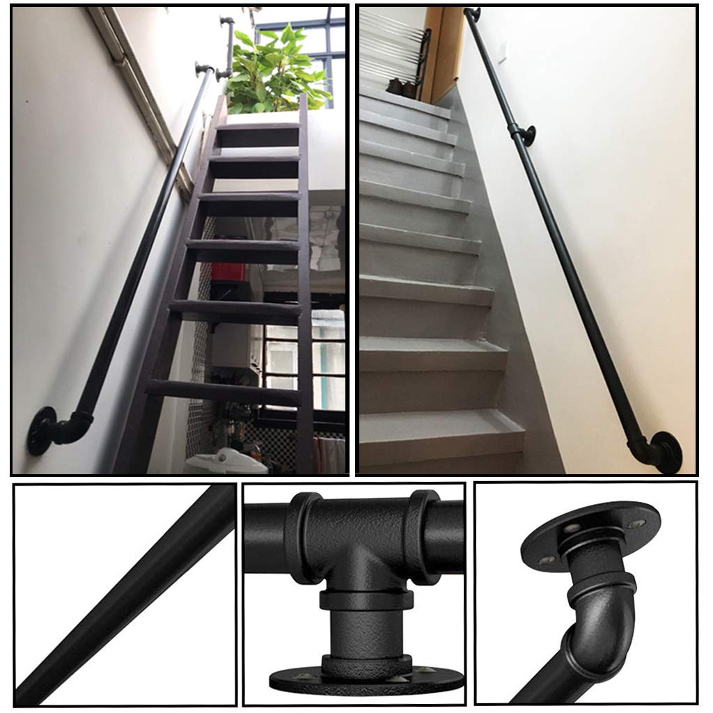 Pipe Railings For Stairs Mild Steel Staircase Railing Square Pipe