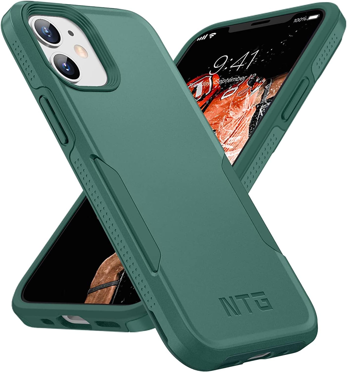 NTG Military Shockproof iPhone 12 Case [2 Layer Structure Protection