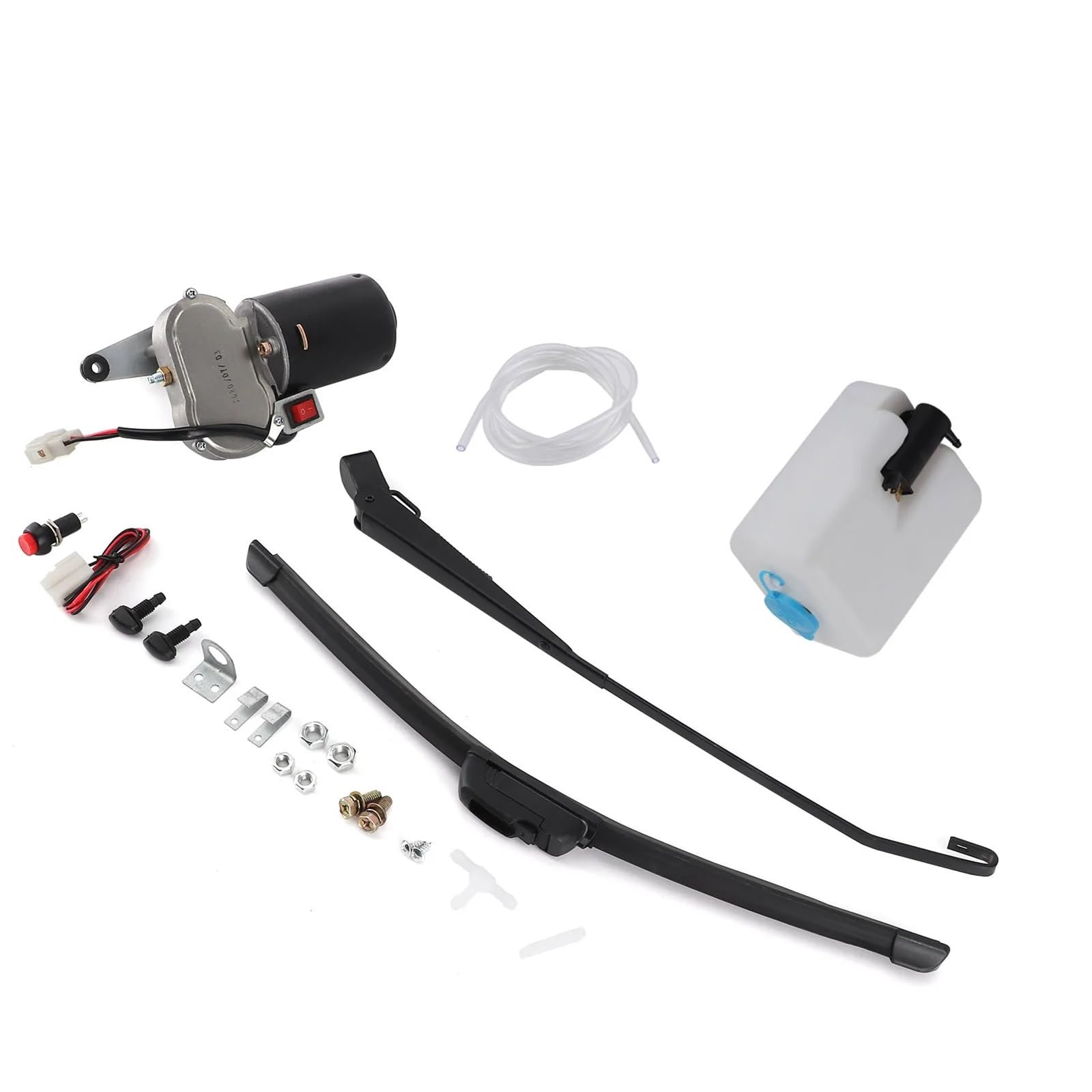 válvula limpiaparabrisas Kit de limpiaparabrisas eléctrico universal para coche. Piezas de repuesto y accesorios para UTV y ATV.