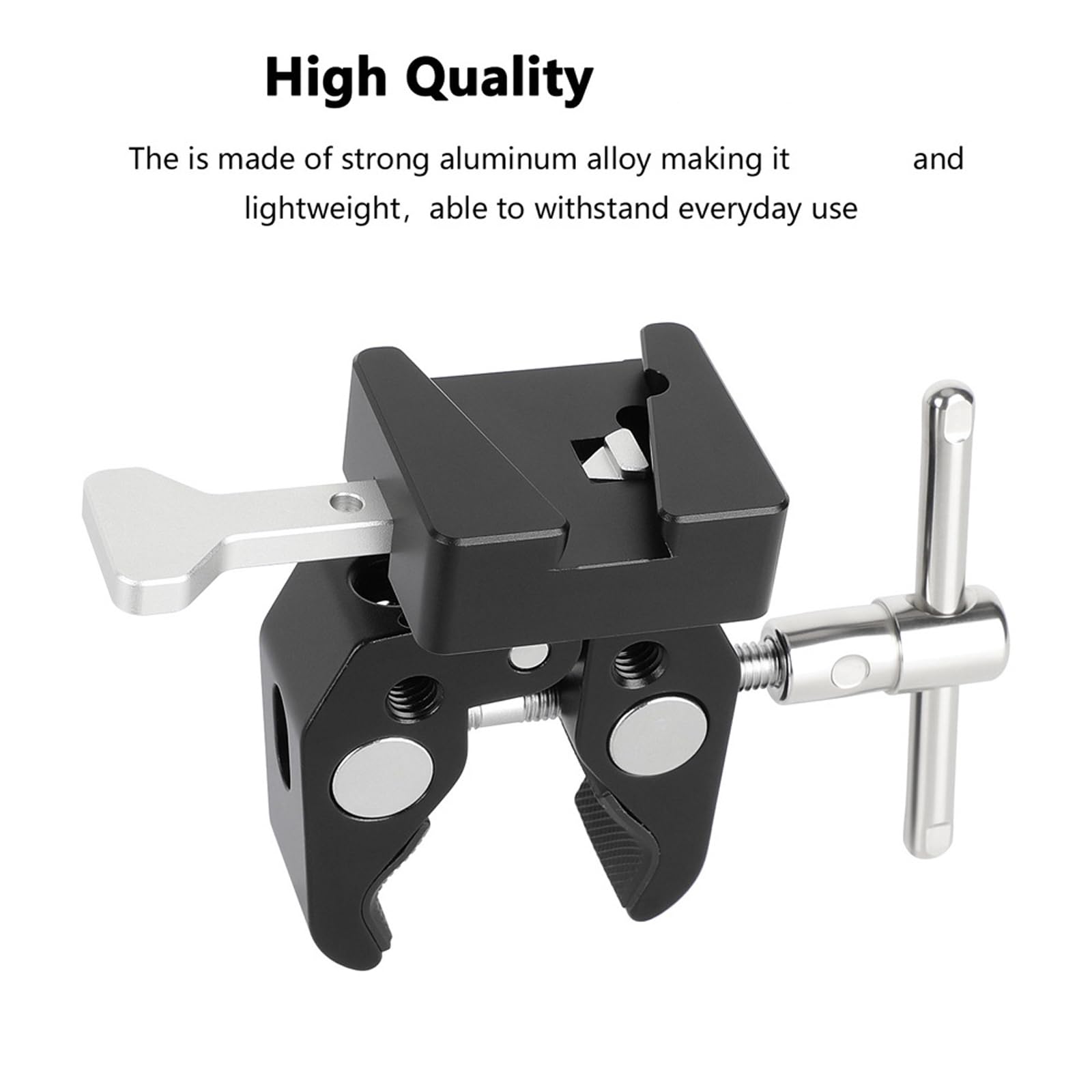 Duty aluminiowy super zacisk V-Lock Mount Quick Release adapter do aparatu DSLR bateria super zamienna bateria szybkiego uwalniania