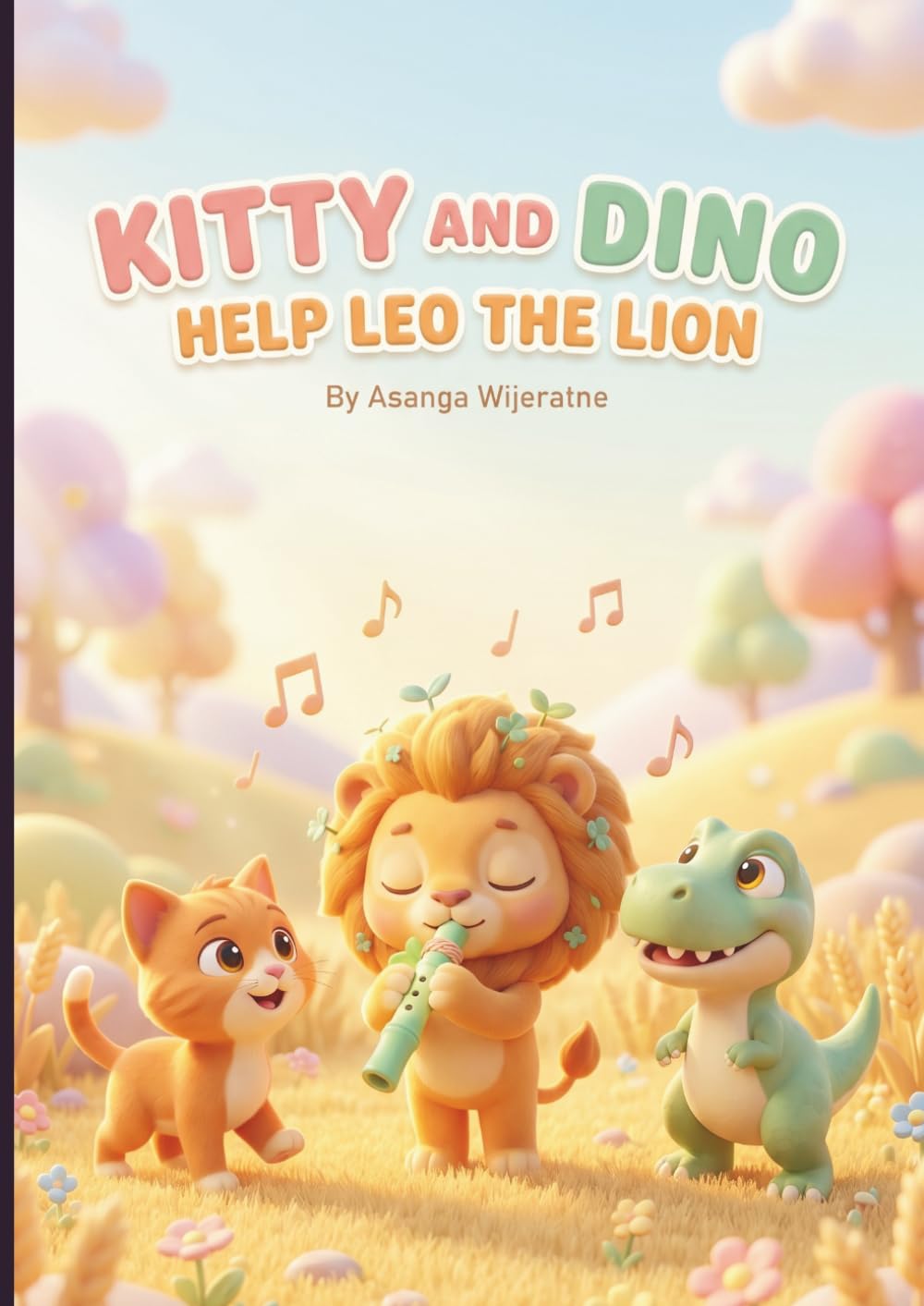 Kitty and Dino Help Leo The Lion: A Magical Animal Friendship Bedtime Story for Kids Ages 3–7 (Magical Tales of Kitty and Dino)