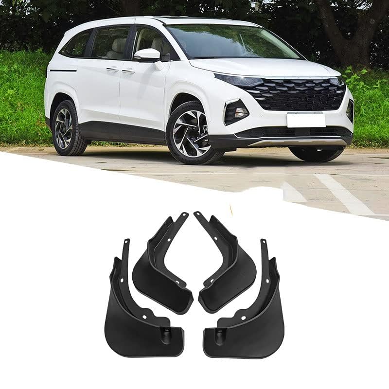 Dopasowane błotniki samochodowe błotniki i osłony przeciwbryzgowe, do Hyundai Custo 2022-2023, ochrona błotnika do opon samochodowych, bez wiercenia, bez taśmy