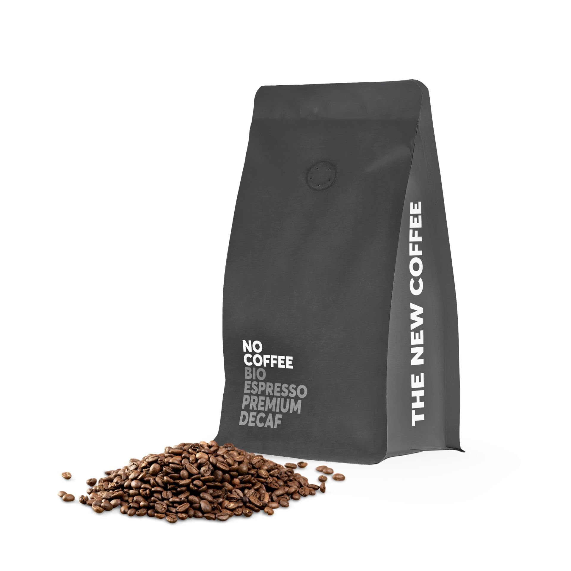 No Coffee® – No Espresso Premium Bio Espresso Bohnen entkoffeiniert (500g) | Entkoffeiniert mit Wasser | Koffeinfrei, schmeckt aber wie dein Lieblingskaffee | Kaffeebohnen koffeinfrei