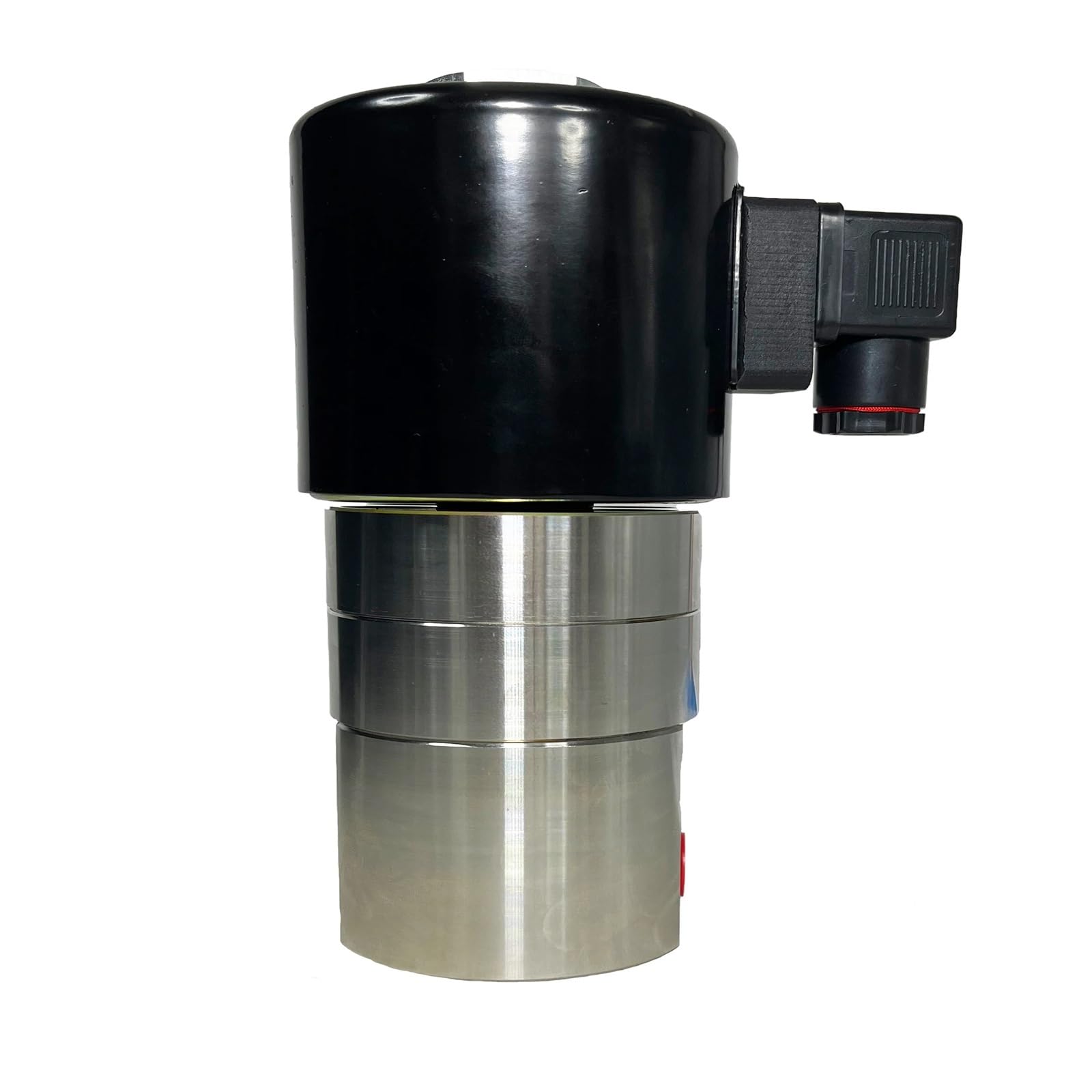 Hydrauliczny zawór elektromagnetyczny wysokociśnieniowy 800 Bar 80 MPa 2-drożny, otwór 1/4 1/8 3 mm, stal nierdzewna 304, DN3 normalnie zamknięty (G-120VAC)