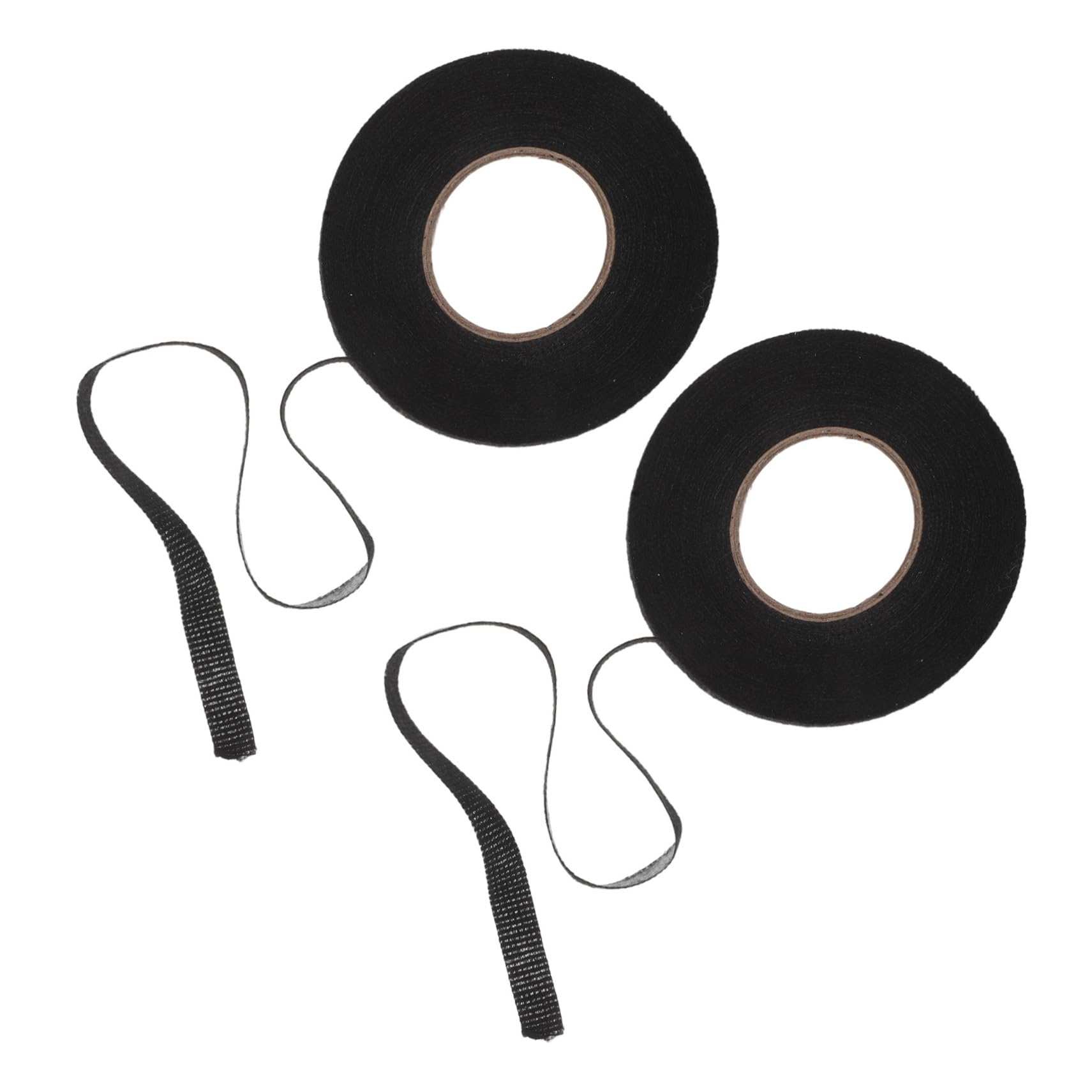 HAWILLOSCH 2pcs Velvet Tape High Temp Insulation Automotive Wire Harness Sock Industrial Electronics Home DIY Projects