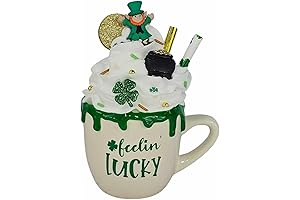 St. Patrick's Day Tiered Tray, Mini Mug Set