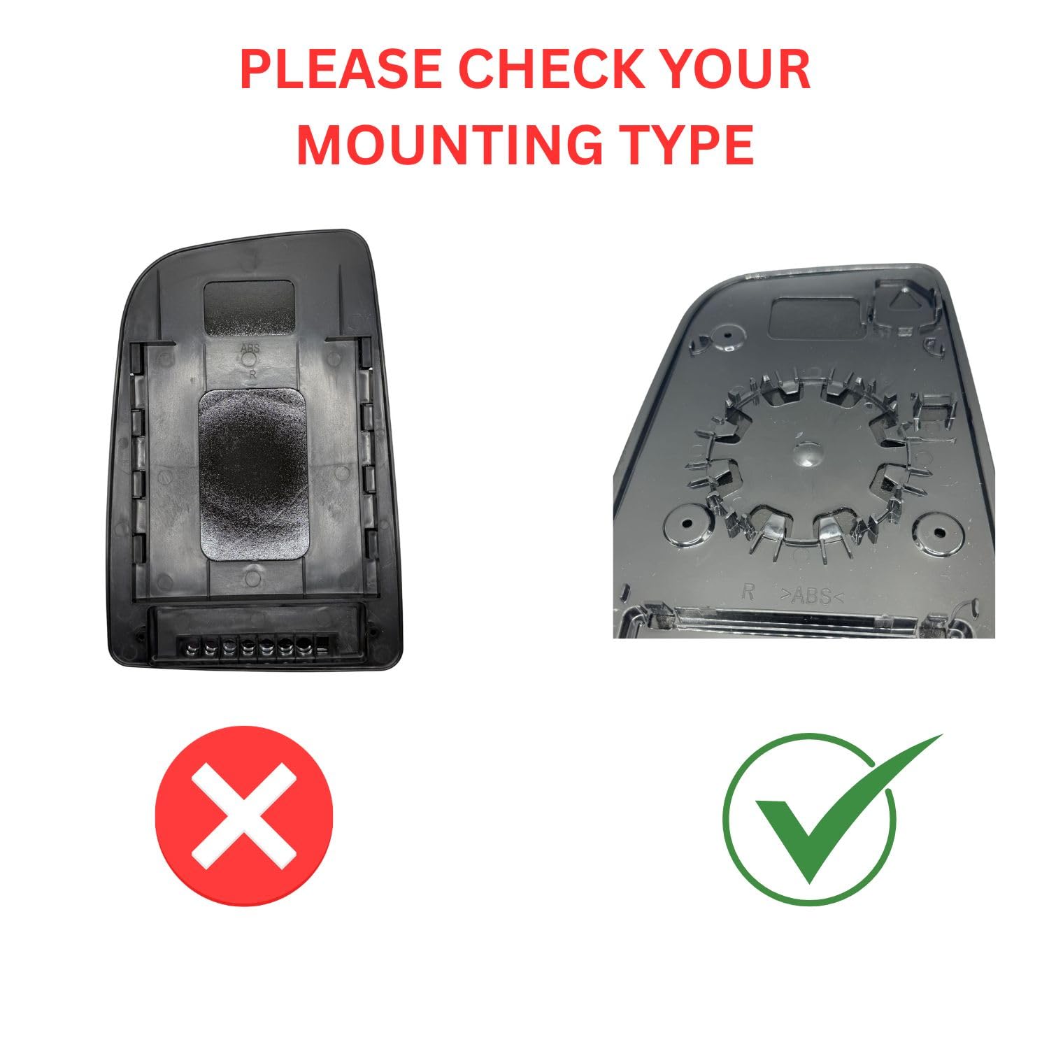 Piastra Specchio Retrovisore Per MERCEDES SPRINTER Dal 2006 Al 2009 Sinistro Superiore Risc Risc Ret Rett2 Vetri A0028111533