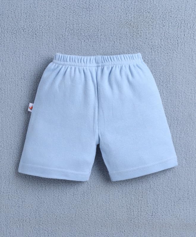 Image of BUMZEE Baby Boys Cotton Pack of 4 Above Knee Length Shorts