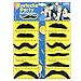 TRIXES Set de 12 Bigotes Autoadhesivos para Disfraz - Bigotes Postizos -...