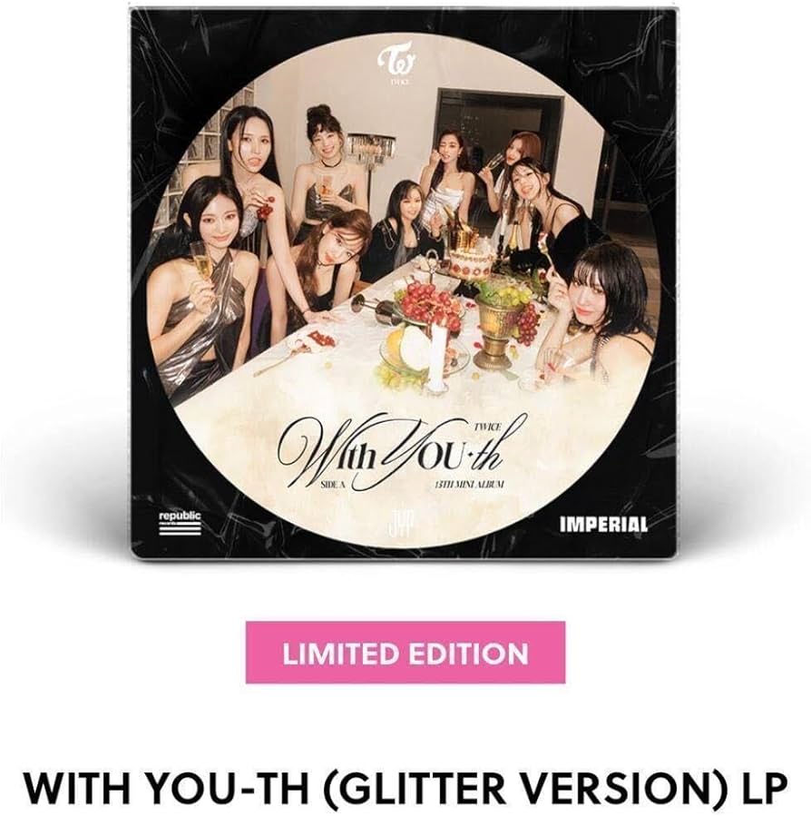 TWICE With YOU-th レコード LP 2枚セット