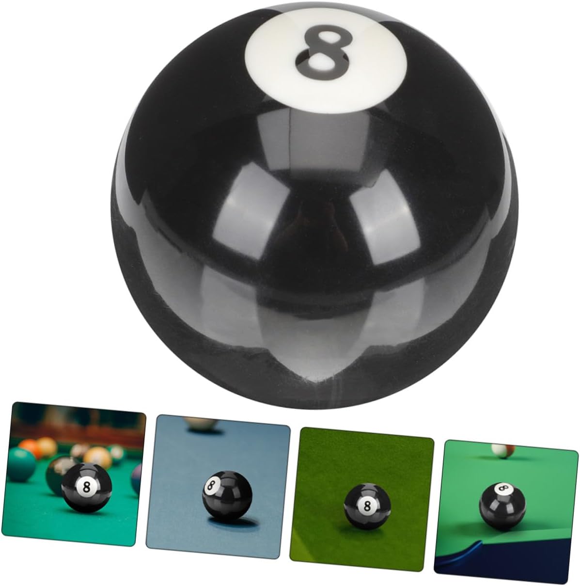 Garneck 8 Ball Billiard Cue Ball for Billiards Training for Pool Tables Includes Storage Case