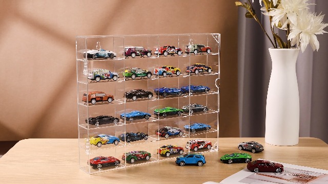 Amazon.com: JUESHA Acrylic Display Case for Hot Wheels Storage 1