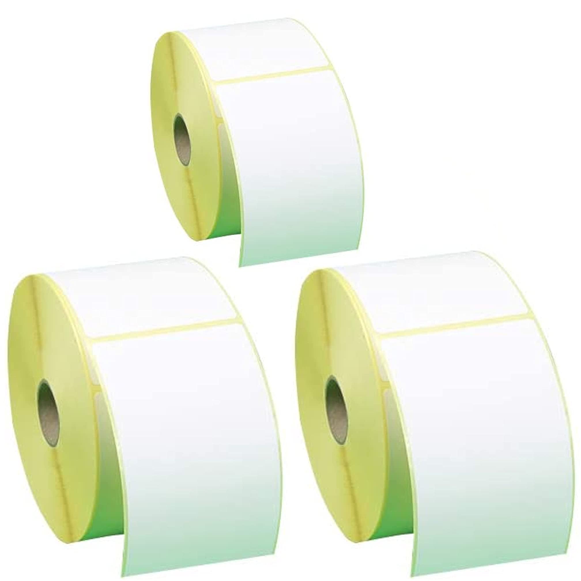 Royal Mail Compatible 4X6" 100x150MM Direct Thermal Labels Zebra Printers 4 X 6 (3 Rolls 1500 Labels Size 4 x 6 inch)