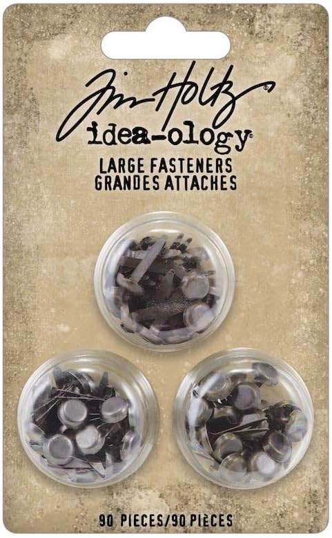 Bundle Tim Holtz Ideaology TEXTURE HAMMER th94324 and LARGE FASTENERS th94314 2023 release Advantus Ranger Ink