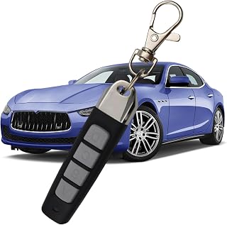 Remote Garage Door Opener,Portable Garage Door Remotes for Replacement | 4-Channel Garage Door Key Rectangular Universal Remote Control Lumeon
