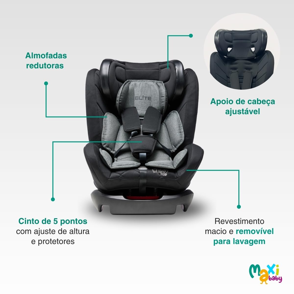 Cadeira para Auto 4 em 1 (0 a 36kg)