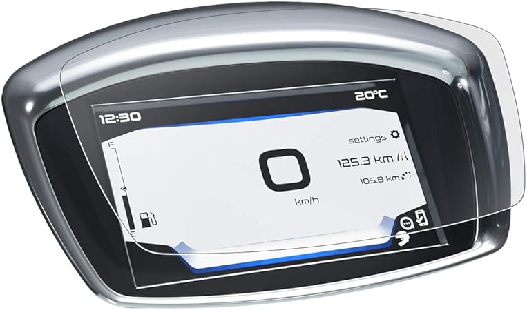 Proteggi Schermo Speedo Angels NANO GLASS Per MT-07 (2025-) - 2 Pezzi - Foto 3