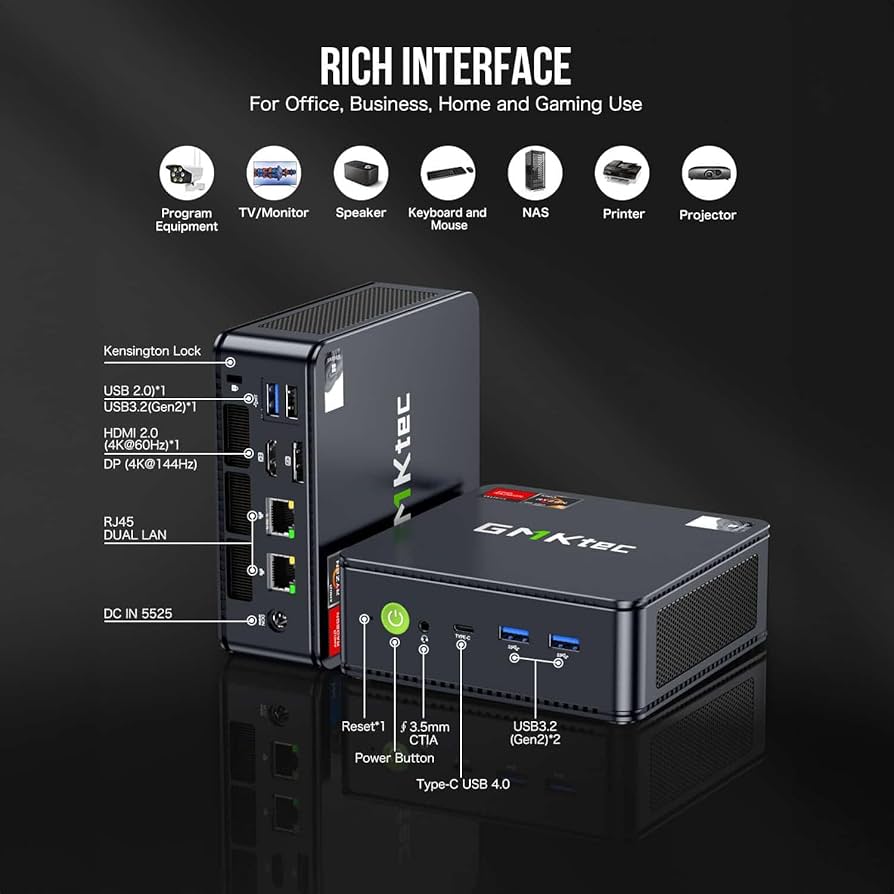 ミニPC GMKtec NucBox M6 Ryzen56600H 32GB SSD1TB GMKtec NucBox M6レビュー：Ryzen 5 6600H搭載なのに4万円台で高