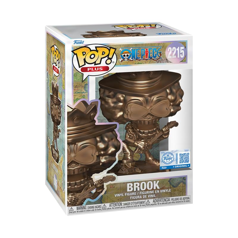 Funko Pop! Plus: One Piece - Brook (Estatua de bronce exclusiva) #2215