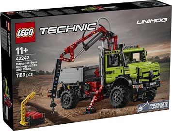 42242 LEGO Technic Vinçli Mercedes-Benz Unimog U 5023