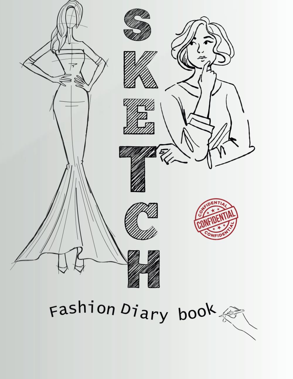 Sketch-My fashion Diary Book