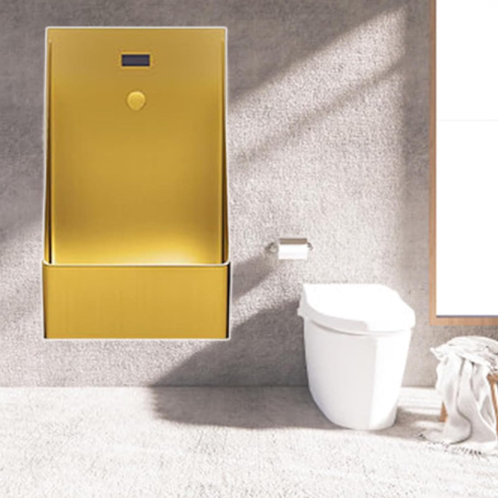 Automatischer Seifenspender zur Wandmontage aus Edelstahl, spritzwassergeschützt, für öffentliche und private Badezimmer, berührungsloser Betrieb für Hygiene und Komfort