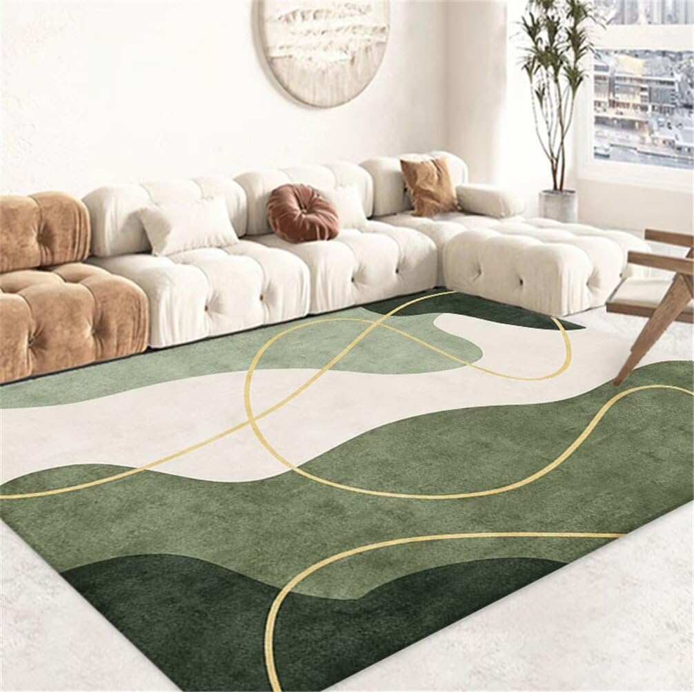 Tapis de sol moderne anti-glisse 50x80cm pour salon
