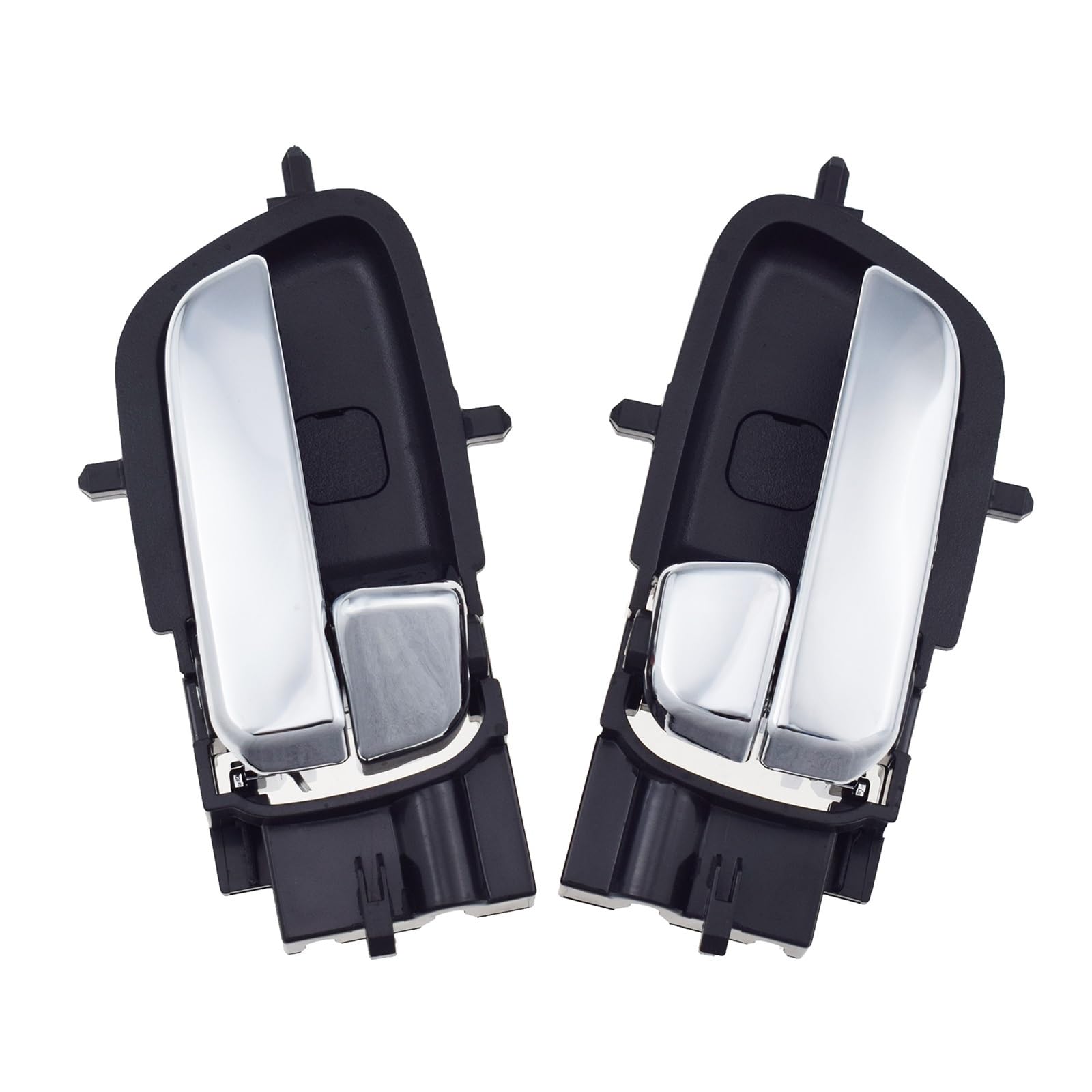 KEBJSBGTD Left Right Chrome Inside Interior Door Handle for Hy&undai I20 2008 2009 2010 2011 2012 2013 2014 2015 82610-1J00082620-1J000 Cars Doors Handles