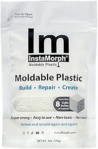 InstaMorph Moldable Plastic - 6 oz