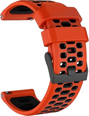 Compatible with Suunto 9 Baro/Suunto 9/Suunto 7/Suunto D5 Watch Bands, 24mm Quick Release Watch Band Sport Silicone Watch Strap Breathable Wristband for Women Men