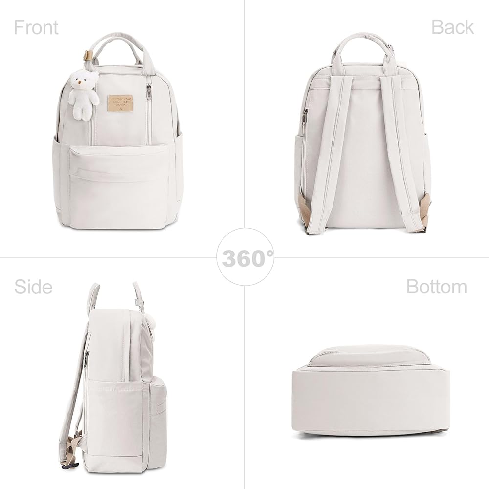 3-teiliges Rucksack Set Mit Schleife | Rucksack + Umhängetasche + Geldbörse | Kawaii Style