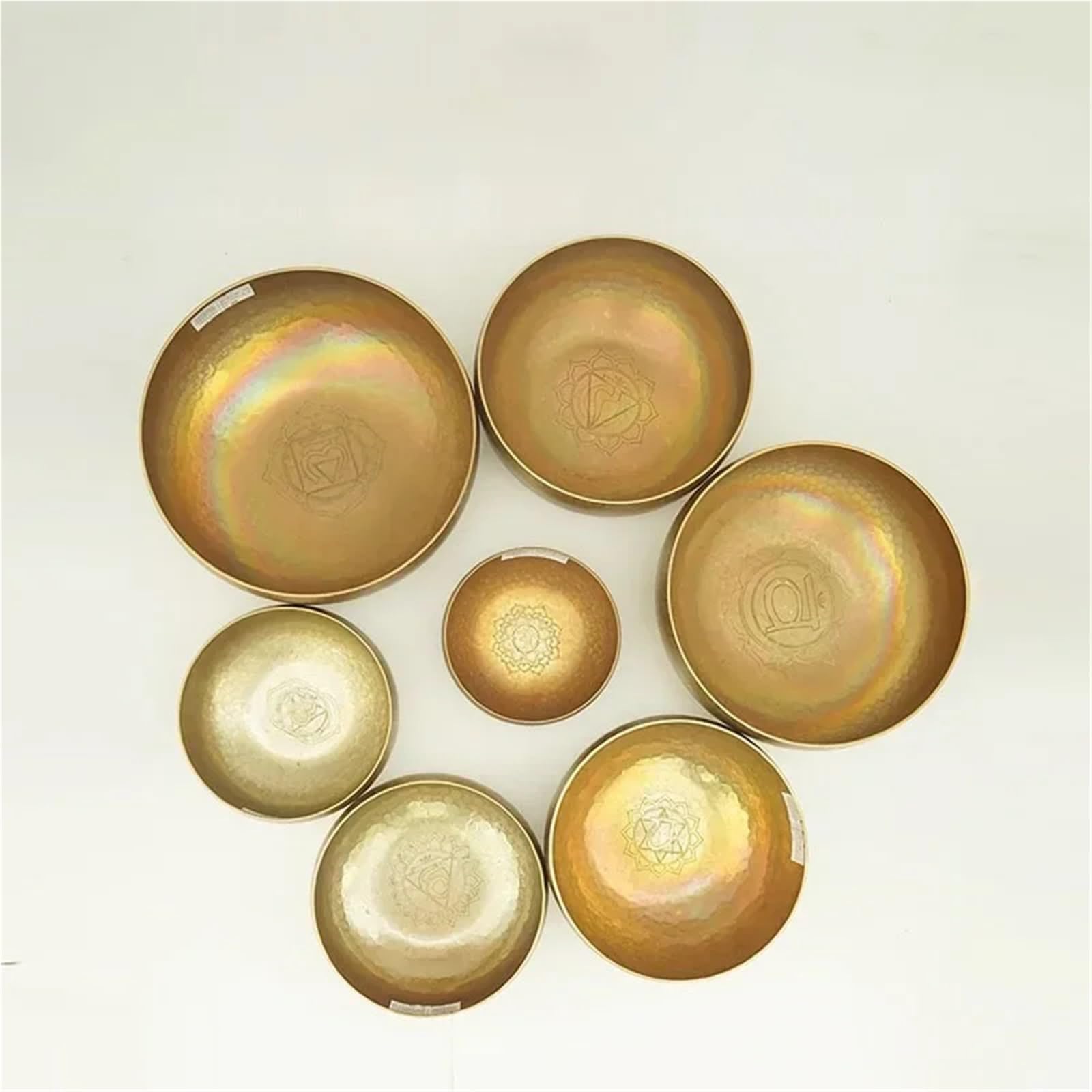 Campana tibetana con suono in bronzo, originale guarigione